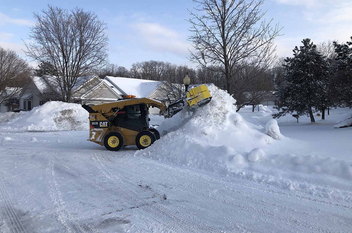 Commercial snow removal